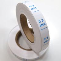 Размерник 0-3 мес нейлон белый (1 рулон 1 000 шт) Голубой