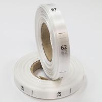 Размерник 62 сатин белый (1 рулон 1 000 шт)