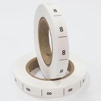 Размерник 8 нейлон белый (1 рулон 1 000 шт)