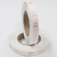 Размерник 3-6 мес розовый тафта белая (1 рулон 1 000 шт)