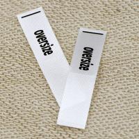 Размерник Oversize сатин белый (в нарезке 200 шт)