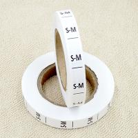 Размерник двойной S - M нейлон белый (1 рулон 1 000 шт)