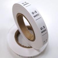 Размерник 0-3 мес нейлон белый (1 рулон 1 000 шт)