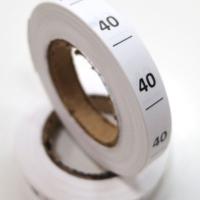 Размерник 40 нейлон белый (1 рулон 1 000 шт)