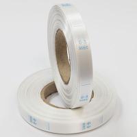 Размерник 0-3 мес голубой сатин белый (рулон 1 000 шт)