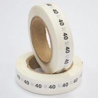 Наклейка размер 40 круглая D 10 мм белая пленка (1 000 шт)