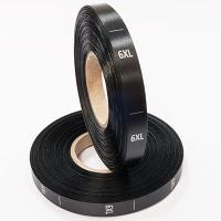 Размерник 6XL сатин черный (1 рулон 1 000 шт)