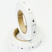 Размерник 4 нейлон белый (1 рулон 1 000 шт)