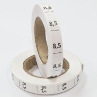 Размерник 8,5 нейлон белый (1 рулон 1 000 шт)