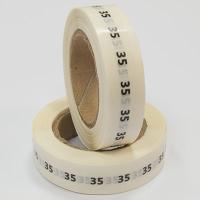 Наклейка размер 35 круглая D 10 мм прозрачная пленка (1 000 шт)