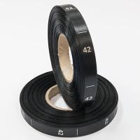 Размерник 42 сатин черный (1 рулон 1 000 шт)