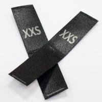 Размерник XXS сатин черный (в нарезке 200 шт)