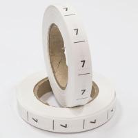 Размерник 7 нейлон белый (1 рулон 1 000 шт)