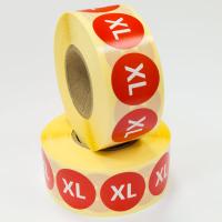 Наклейка XL круглая красная D29 мм бумага (1000 шт в рулоне) Наклейка XL круглая красная D29 мм бумага (1000 шт в рулоне)