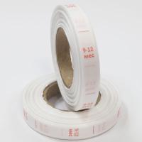 Размерник 9-12 мес розовый тафта белая (1 рулон 1 000 шт)