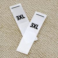 Размерник 3XL сатин белый (в нарезке 200 шт)