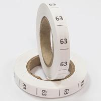 Размерник 63 нейлон белый (1 рулон 1 000 шт)