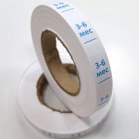 Размерник 3-6 мес нейлон белый (1 рулон 1 000 шт) Голубой