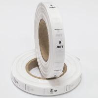 Размерник 9 лет тафта белая (1 рулон 1 000 шт)