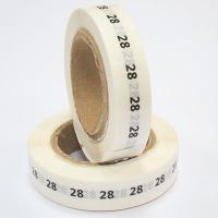 Наклейка размер 28 круглая D 10 мм прозрачная пленка (1 000 шт)