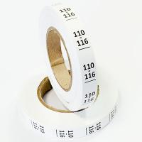 Ростовка 110-116 нейлон белый (1 рулон 1 000 шт)