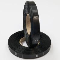 Размерник 62 сатин черный (1 рулон 1 000 шт)