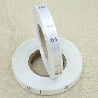 Размерник двойной XS - S сатин белый (1 рулон 1 000 шт)