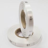 Размерник 11 лет сатин белый (рулон 1 000 шт)