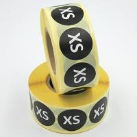 Наклейка XS круглая черная D29 мм бумага (1000 шт в рулоне) Наклейка XS круглая черная D29 мм бумага (1000 шт в рулоне)