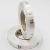 Размерник 6-9 мес сатин белый (рулон 1 000 шт)