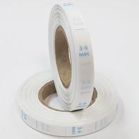 Размерник 3-6 мес голубой тафта белая (1 рулон 1 000 шт)