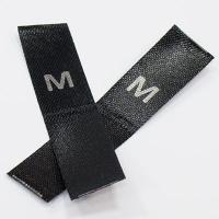 Размерник M сатин черный (в нарезке 200 шт)