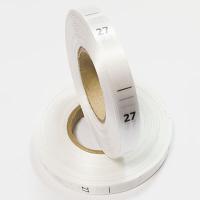 Размерник 27 сатин белый (1 рулон 1 000 шт)