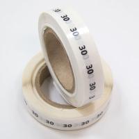 Наклейка размер 30 круглая D 10 мм прозрачная пленка (1 000 шт)