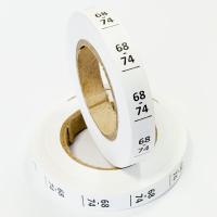 Ростовка 68-74 нейлон белый (1 рулон 1 000 шт)