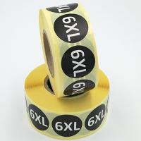Наклейка 6XL круглая черная D29 мм бумага (1000 шт в рулоне) Наклейка 6XL круглая черная D29 мм бумага (1000 шт в рулоне)