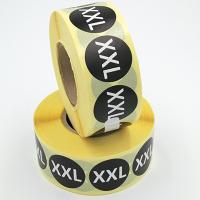 Наклейка XXL круглая черная D29 мм бумага (1000 шт в рулоне) Наклейка XXL круглая черная D29 мм бумага (1000 шт в рулоне)