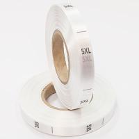 Размерник 5XL сатин белый (1 рулон 1 000 шт)