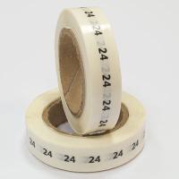 Наклейка размер 24 круглая D 10 мм прозрачная пленка (1 000 шт)