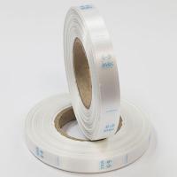 Размерник 6-9 мес голубой сатин белый (рулон 1 000 шт)