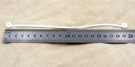 Биркодержатель ленточный белый (1 упаковка - 1 000шт) DL03