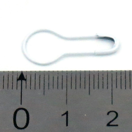 Булавка для этикеток 21,5 мм Белый (толщина 0,7 мм) 1000 штук