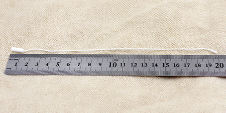 Биркодержатель DL55 белый ПОЛИЭСТЕР (1 упаковка - 100 шт)